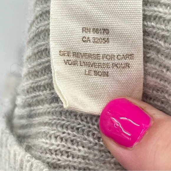 Free People Wool Blend Fair Isle Scoop Neck Sweater Size Medium Boho Indie - Picture 7 of 9